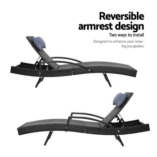 reclining lounge chair