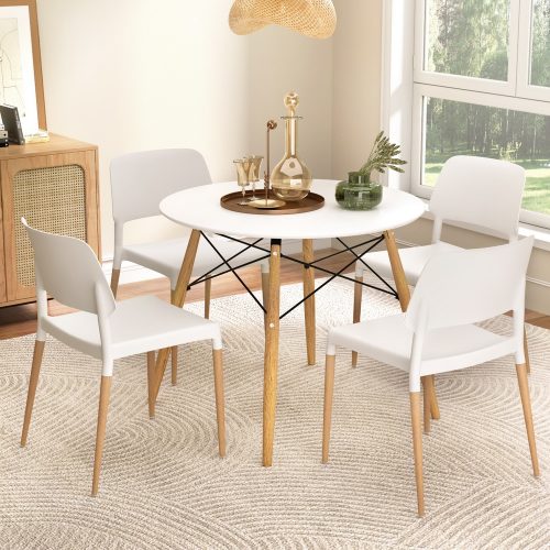 round white dining table