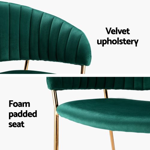 set of 2 dining chairs