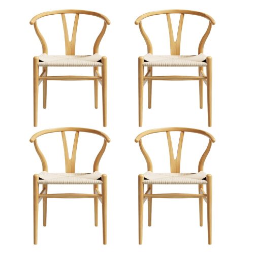 set of 4 dining chairs