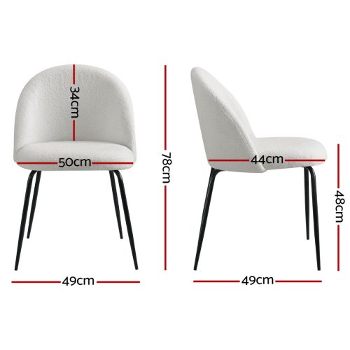 sherpa boucle chairs