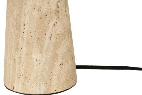 travertine table lamp