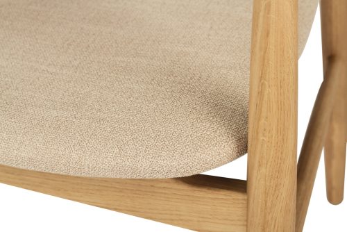 upholstered dining armchair