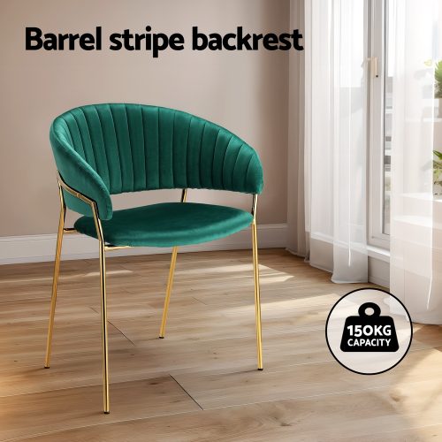 velvet hollow armchairs