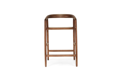 walnut counter stool