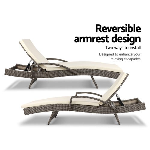 weather-resistant loungers