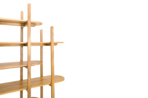 wood bookshelf 180cm