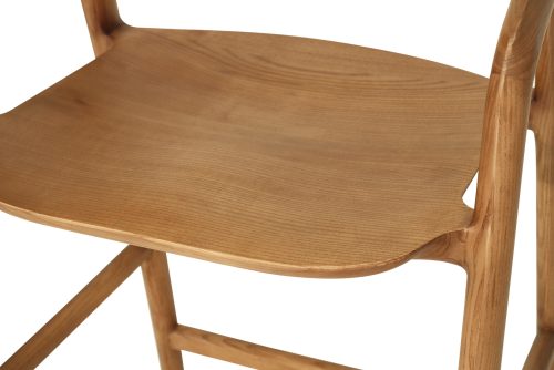 wooden bar stool
