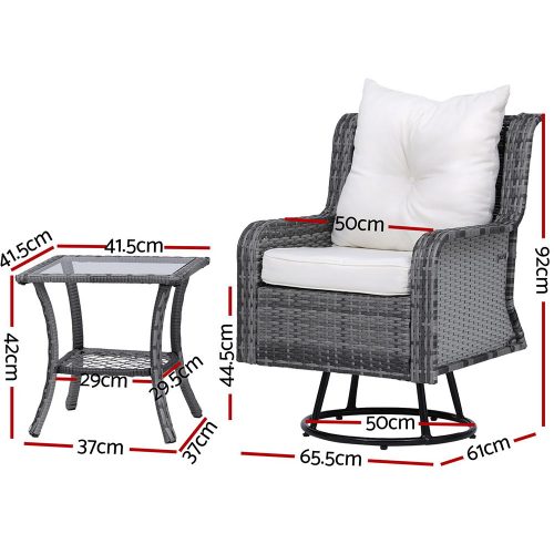3 piece outdoor lounge