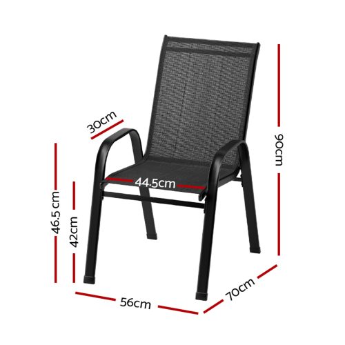 6 piece patio chair set