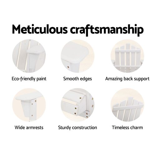 Adirondack garden furniture