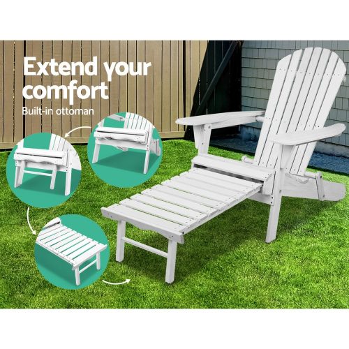 Adirondack sun lounge chairs