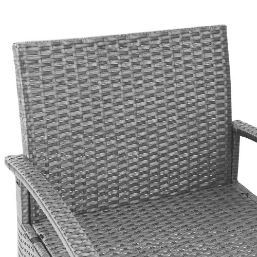 Gardeon bistro set grey