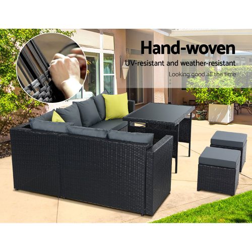 backyard dining table set