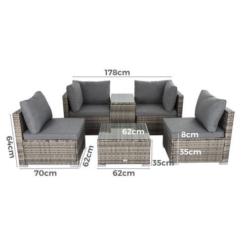 backyard modular sofa