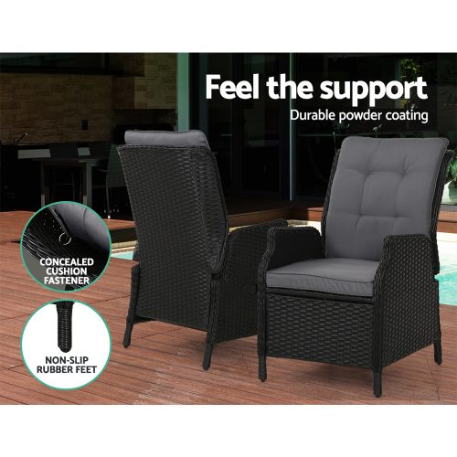 backyard reclining furniture