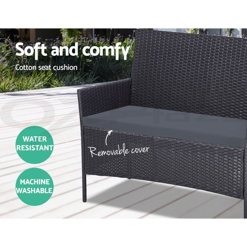 backyard sofa and table set