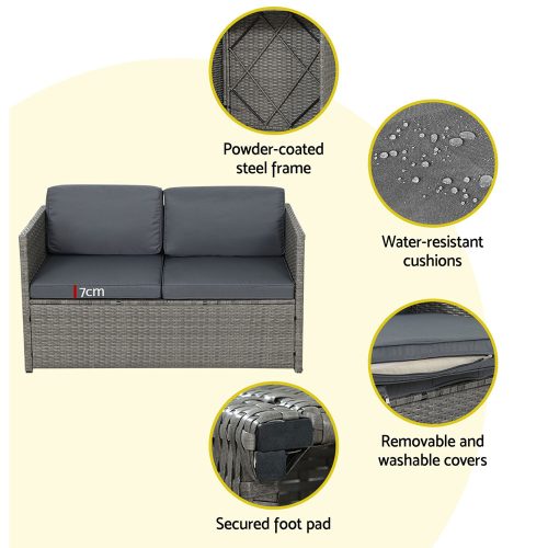backyard wicker furniture