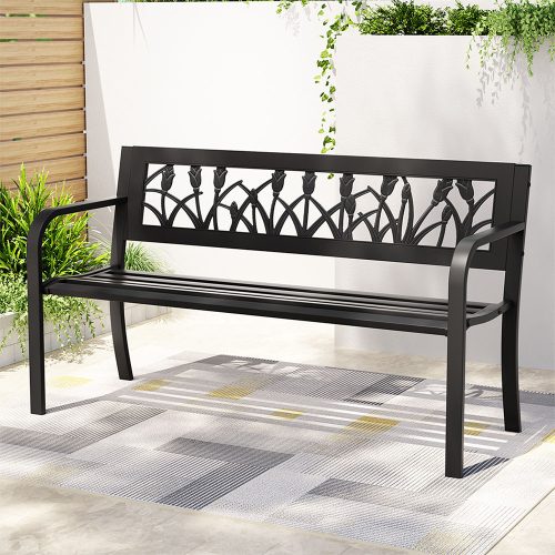 balcony bench black