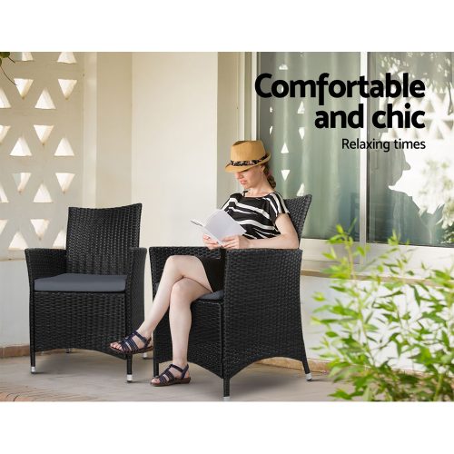 cushioned patio chairs