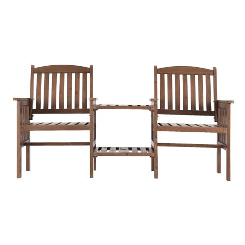 durable wooden bench