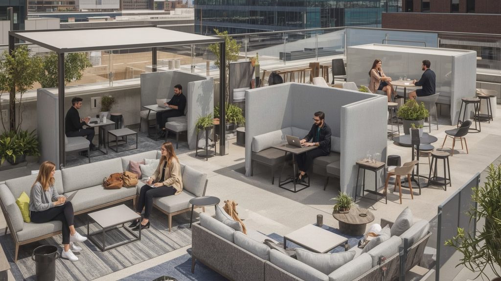exterior furniture for businesses