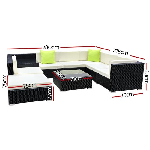 garden lounge setting