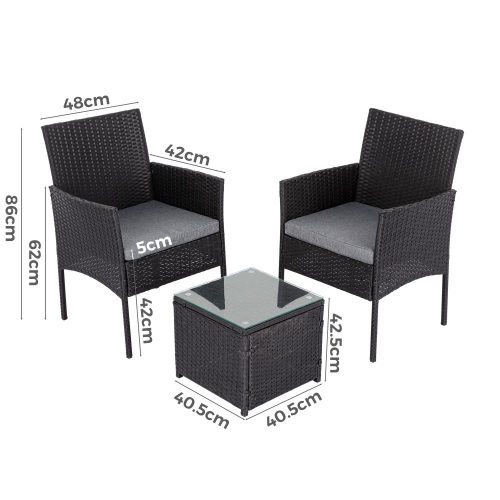 garden table and chair set