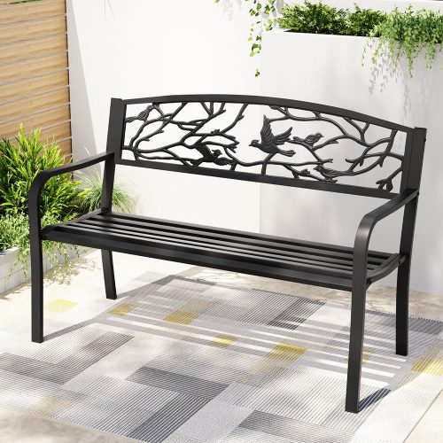 heavy-duty garden bench