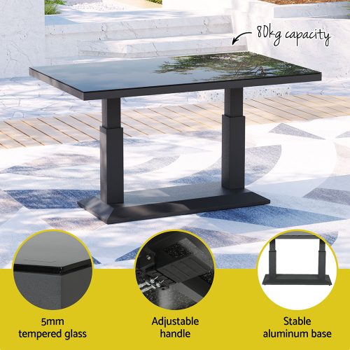 large outdoor seating set