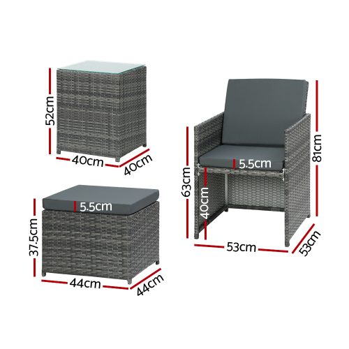 modern garden furniture set