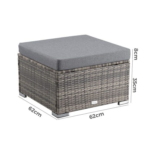 modern garden ottoman