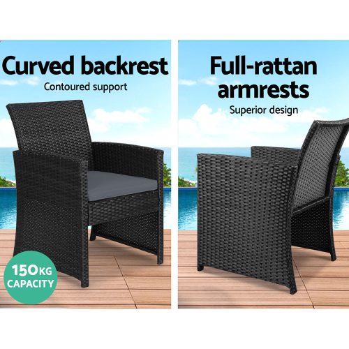 modern outdoor lounge