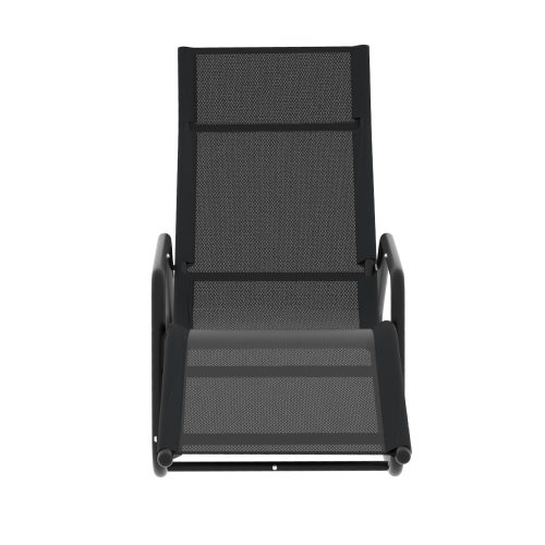 modern outdoor rocking chair