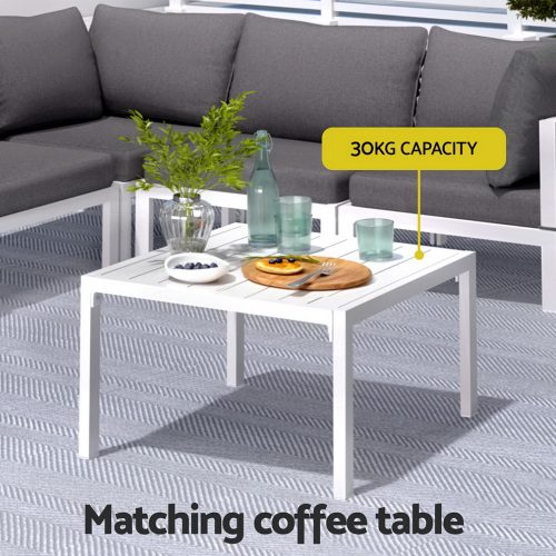 modern outdoor seating