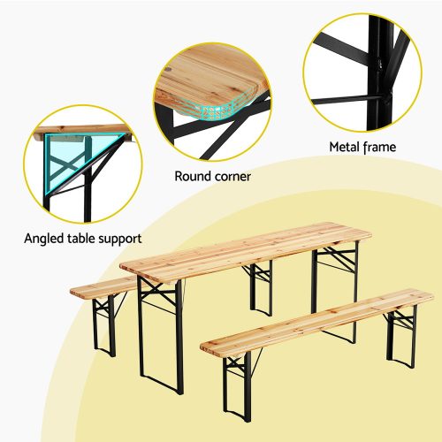natural timber dining set
