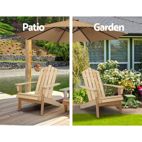 natural wood patio furniture