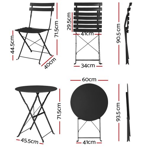 outdoor seating set 3PC