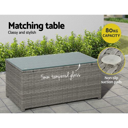 outdoor sofa and chairs set