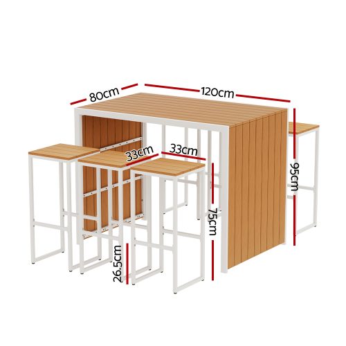 outdoor table with 10 chairs