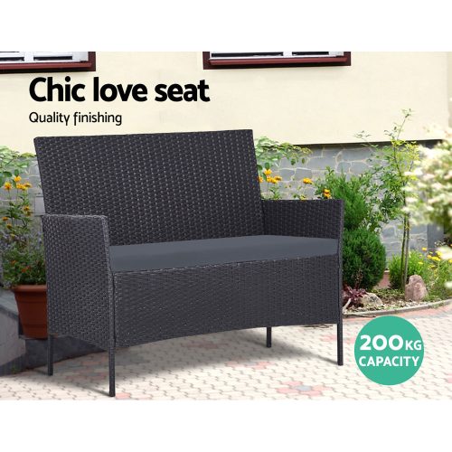 rattan garden furniture set