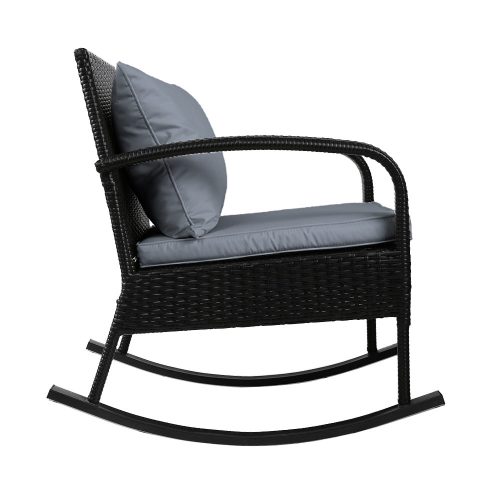 small patio chair and table