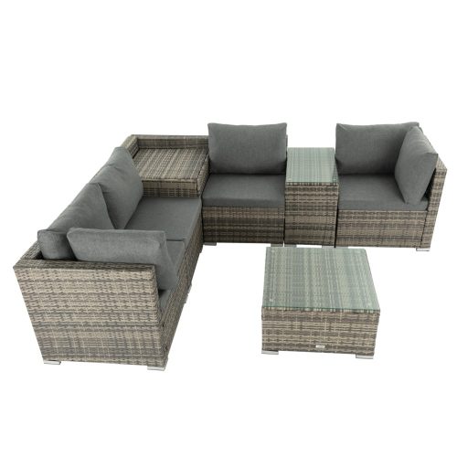 storage corner outdoor sofa