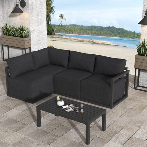 stylish 4-piece garden set