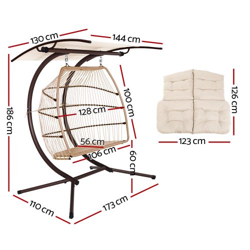 stylish outdoor egg pod