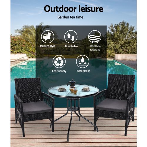 stylish outdoor seating