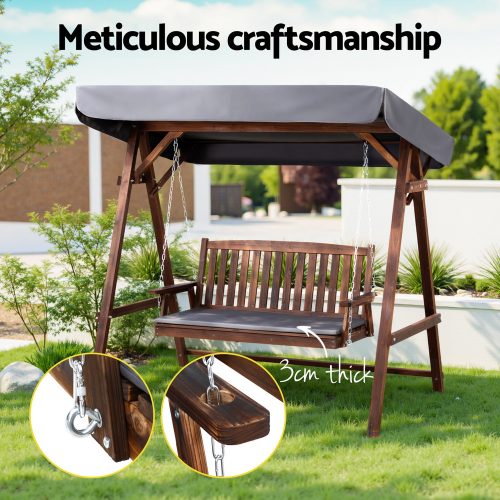 swing chair with canopy