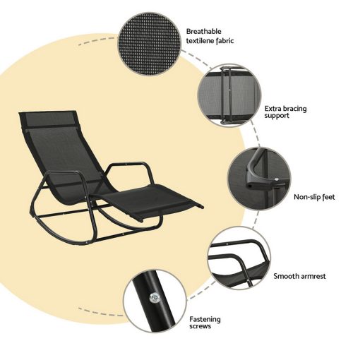 weather-resistant lounger