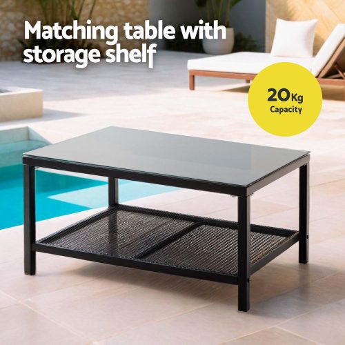 weatherproof outdoor lounge