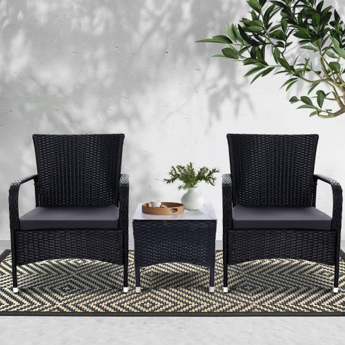 weatherproof wicker set